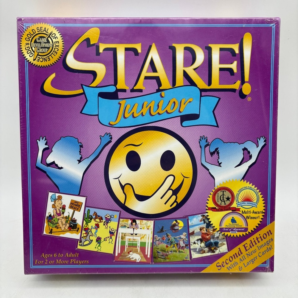 Stare Junior Board Game 2nd Edition Memory Kids Educational 2016 NEW SEALED